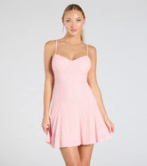Regina Sweetheart Beaded A-Line Party Dress