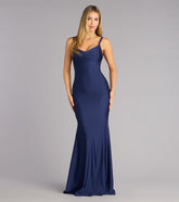 Trish Open Back Mermaid Formal Dress