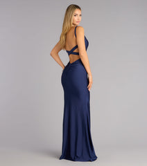 Trish Open Back Mermaid Formal Dress