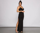 Maren Formal High Slit Dress