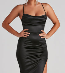 Luna Formal High Slit Dress