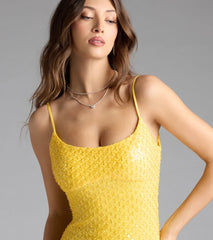 Amal Open Back Mermaid Bead Sequin Formal Dress