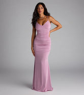 Justine V-Neck Mermaid Formal Dress