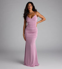 Justine V-Neck Mermaid Formal Dress