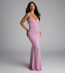 Justine V-Neck Mermaid Formal Dress