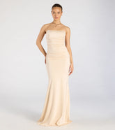 Georgina Strapless Lace-Up Mermaid Formal Dress