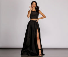 Naomi Formal Top & Skirt Set