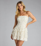 Sweet Like Daydreams Floral Lace Skater Dress