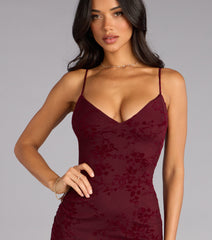 Enchanted Hour Mermaid Midi Dress