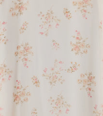 So Enchanting A-Line Floral Chiffon Midi Dress