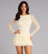 Lover's Lane Lace Mini Dress