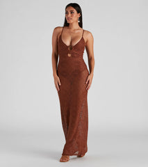 Sandy Toes Crochet Bodysuit Dress