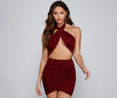 Sultry Stylish Moment Mini Dress