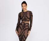 Major Style Status Crop Top