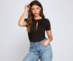 Anything But Basic Short Sleeve Bodysuit