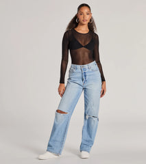 Love's A Mesh Bodysuit