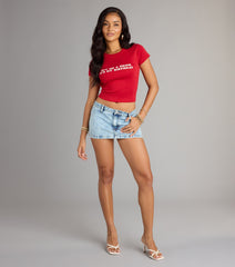 Buy Me A Drink Crop Graphic Tee