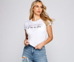 I'm A Leo Graphic Tee