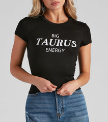 Big Taurus Energy Graphic Tee