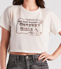 The Best Kissers Are Country Girls Graphic Tee