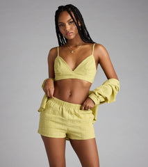 Summer Mode Cotton Bra Top