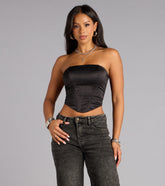 Lace Me in Luxe Corset Top