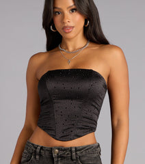 Lace Me in Luxe Corset Top