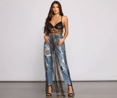 Sparkle Goals Long Mesh Tunic