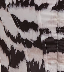 Perfect Evening Strapless Lace-Up Marble Corset Top