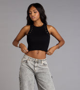 Streetwear Vibes Crop Tank Top