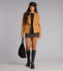 Street Classic Faux Wool Coat