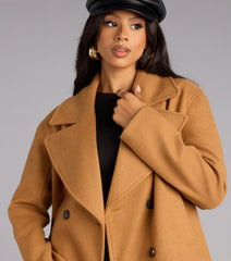 Street Classic Faux Wool Coat