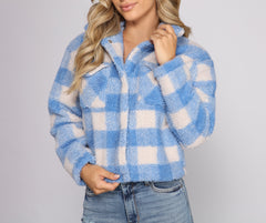 Pretty in Plaid Wubby Jacket