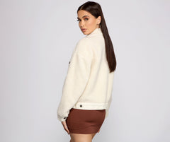 Cozy Sherpa Trucker Jacket