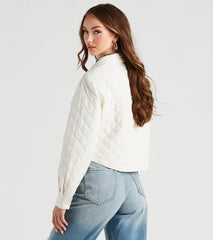 Stylish In The Chill Puffer Jacket