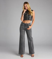 Throttle Babe Faux Leather Moto Vest