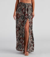 Who's That Girl Boho Maxi Skirt