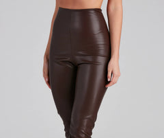 The One You Want Faux Leather Leggings