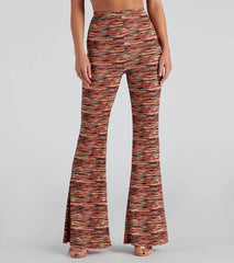 Sassy Knits Flare Pants