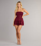 Ruffle Up Sparkle Romper