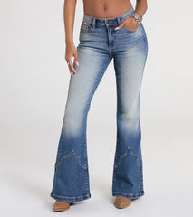 Got A Flare For It High Rise Denim Jeans