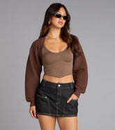 Pocket Play Denim Mini Skort