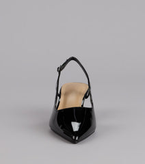 Keep It Chic Kitten Heel Pumps