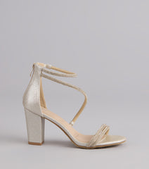 Starlight Steps Strappy Block Heels