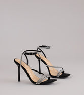 Strut With Glamour Rhinestone Stiletto Heels