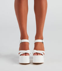 I Need Chunky Nubuck Block Heels