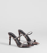Wild Luxe Leopard And Rhinestone Stiletto Heels