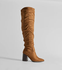 Fab Slouched Over-The-Knee Boots