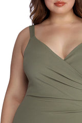 Plus Hot Stuff Asymmetrical Dress