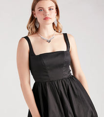 Tegan Taffeta Corset Party Bubble Dress